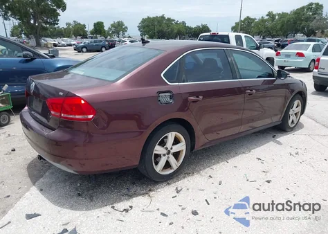 2012 Volkswagen Passat 2.5L Se from USA, damaged, VIN 1VWBP7A31CC097246